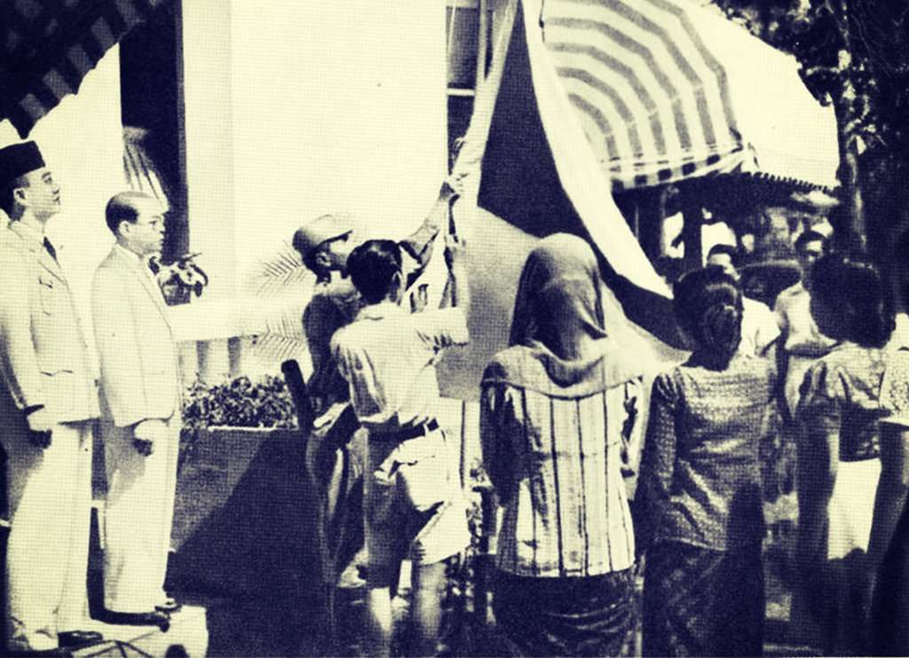 Pembawa Bendera Saat Proklamasi Kemerdekaan Indonesia